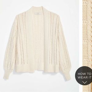 Loft Bobble Shrunken Cardigan